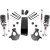 imageRough Country 35quot Suspension Lift Kit with M1 StrutsM1 Shocks for Chevy Silverado ampamp GMC Sierra 1500 20142018 wStock Cast Alu or Stamped Steel Control Arms