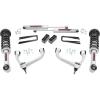imageRough Country 3quot Suspension Lift Kit with N3 Lifted Struts ampamp N3 Rear Shocks for Ford F150 4WD 20142020  Silver Control Arms