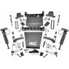 imageRough Country 7quot Lift Kit with Vertex CoiloversV2 Rear Shocks for Chevy Silverado ampamp GMC Sierra 1500 20162018 wStamped Steel Control Arms