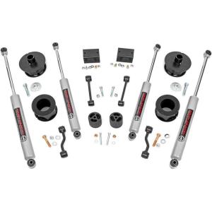 imageRough Country 25quot Lift Kit wN3 Shocks for 20182023 Jeep Wrangler JL  67730N3 Shocks