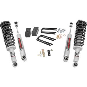 imageRough Country 25quot Lift Kit wN3 Struts ampamp Shocks for 20002006 Tundra  75031