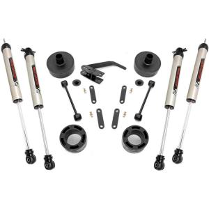 imageRough Country 25quot Series II Lift Kit for 20072018 Jeep Wrangler JK  635V2 Shocks