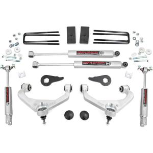imageRough Country 35quot Lift Kit for 20112019 ChevyGMC 25003500 2WD4WD 95920