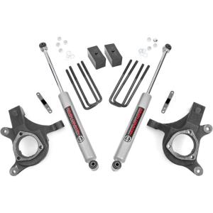 imageRough Country 3quot Lift Kit for 0713 Chevy Silverado GMCSierra 1500 2WD  10730