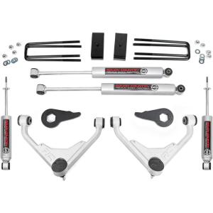 imageRough Country 3quot Lift Kit for 20012010 ChevyGMC 2500HD  FKFF Codes  859830