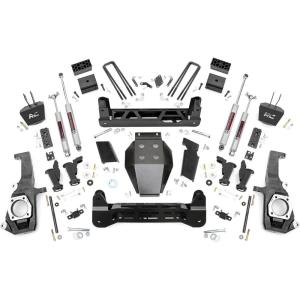 imageRough Country 5quot Torsion Bar Drop Kit for 1119 ChevyGMC 25003500HD  10330