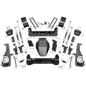 imageRough Country 75quot Torsion Bar Drop Kit for 1119 ChevyGMC 25003500 HD  10430