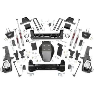 imageRough Country 7quot Suspension Lift Kit for 20202024 ChevyGMC 2500HD 4WD  11730
