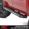 imageRough Country AC2 Running Boards for Toyota Tundra CrewMax 20222025  Aluminum Side Steps with AutoOn AmberWhite LED Lights BoltOn Install
