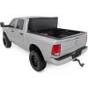 imageRough Country Hard Flip Up Truck Bed Tonneau Cover for Dodge Ram 1500 20092018 ampamp 2500 20102025  Aluminum TriFold Bed Cover Fits 64 763quot Bed