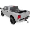 imageRough Country Hard Flip Up Truck Bed Tonneau Cover for Ram 1500 Classic 20092018  Fits 57quot 674quot Bed WeatherResistant TriFold Aluminum Panels