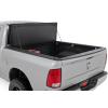 imageRough Country Hard Flip Up Truck Bed Tonneau Cover for Ram 1500 Classic 20092018  Fits 57quot 674quot Bed WeatherResistant TriFold Aluminum Panels