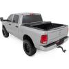 imageRough Country Hard Flip Up Truck Bed Tonneau Cover for Ram 1500 Classic 20092018  Fits 57quot 674quot Bed WeatherResistant TriFold Aluminum Panels