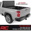 imageRough Country Hard FlipUp Truck Bed Tonneau Cover for Chevy Silverado ampamp GMC Sierra 2500HD3500HD 20202025  Aluminum TriFold Bed Cover Fits 69 822quot Bed