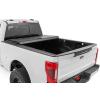 imageRough Country Hard FlipUp Truck Bed Tonneau Cover for Ford F250 ampamp F350 Super Duty 20172025  Aluminum TriFold Bed Cover Fits 610quot 819quot BedHard Flip Up