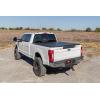 imageRough Country Hard FlipUp Truck Bed Tonneau Cover for Ford F250 ampamp F350 Super Duty 20172025  Aluminum TriFold Bed Cover Fits 610quot 819quot BedHard Flip Up
