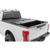 imageRough Country Hard FlipUp Truck Bed Tonneau Cover for Ford F250 ampamp F350 Super Duty 20172025  Aluminum TriFold Bed Cover Fits 610quot 819quot BedHard Flip Up