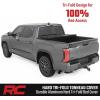 imageRough Country Hard FlipUp Truck Bed Tonneau Cover for Toyota Tundra 20222025  Aluminum TriFold Bed Cover Fits 57quot 656quot Bed