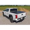 imageRough Country Hard LowProfile TriFold Tonneau Cover for Toyota Tacoma Truck 20242025  LowProfile Aluminum Truck Bed Cover Fits 5 Bed 603quot wUtility Rail System