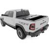 imageRough Country Hard TriFold Flip Up Truck Bed Tonneau Cover for Dodge Ram 1500 20192025 TRX 20212025  Flush Aluminum Bed Cover Fits 57quot 667quot Bed