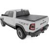 imageRough Country Hard TriFold Flip Up Truck Bed Tonneau Cover for Dodge Ram 1500 20192025 TRX 20212025  Flush Aluminum Bed Cover Fits 57quot 667quot Bed