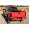 imageRough Country Hard TriFold FlipUp Truck Bed Tonneau Cover for Chevy Silverado ampamp GMC 15002500HD3500HD 20142019  Fits 67quot 788789quot Bed with Rail Caps