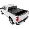 imageRough Country Hard TriFold Tonneau Cover for Chevy Silverado ampamp GMC Sierra 15002500HD3500HD 20142019  LowProfile Aluminum Truck Bed Cover Fits 59 Bed wRail Caps