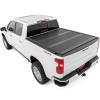 imageRough Country Hard TriFold Tonneau Cover for Chevy Silverado ampamp GMC Sierra 15002500HD3500HD 20142019  LowProfile Aluminum Truck Bed Cover Fits 59 Bed wRail Caps