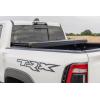imageRough Country Hard TriFold Tonneau Cover for RAM 1500 201920251500 TRX 20212025  LowProfile Aluminum Truck Bed Cover Fits 64 Bed 763quot wo Rambox