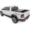 imageRough Country Hard TriFold Tonneau Cover for Ram 1500 20192025 ampamp 1500 TRX 20212025  LowProfile Aluminum Truck Bed Cover Fits 57 Bed