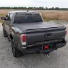 imageRough Country Hard TriFold Tonneau Cover for Toyota Tacoma 20162023  LowProfile Aluminum Truck Bed Cover Fits 5 Bed 605quot5 Bed