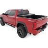 imageRough Country Hard TriFold Tonneau Cover for Toyota Tundra 20222025  LowProfile Aluminum Truck Bed Cover Fits 57 Bed wCargo MGMT