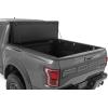 imageRough Country Hard TriFold Truck Bed Tonneau Cover for Ford F150 202125 Lightning 202224  Aluminum FlipUp Folding Bed Cover Fits 57quot 667quot Bed