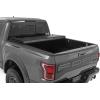 imageRough Country Hard TriFold Truck Bed Tonneau Cover for Ford F150 202125 Lightning 202224  Aluminum FlipUp Folding Bed Cover Fits 57quot 667quot Bed