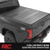 imageRough Country Hard TriFold Truck Bed Tonneau Cover for Toyota Tacoma 20242025  Aluminum FlipUp Folding Bed Cover Fits 6 737quot Bed6 Bed