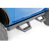 imageRough Country SRX2 Adjustable Aluminum Steps for Ford Bronco 20212025 4Door  Modular Running Boards with SlideAdjust Steps