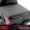 imageRough Country Soft TriFold Tonneau Cover for Ford F150 20152020  FlushMount Vinyl Truck Bed Cover Fits 67 Bed