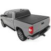 imageRough Country Soft TriFold Tonneau Cover for Toyota Tundra 20072025  Fits 67quot Bed 776quot Weatherproof Truck Bed Cover LowProfile Design57 Bed