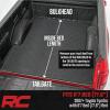 imageRough Country Soft TriFold Tonneau Cover for Toyota Tundra 20072025  Fits 67quot Bed 776quot Weatherproof Truck Bed Cover LowProfile Design67 Bed