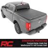 imageRough Country Soft TriFold Truck Bed Tonneau Cover for Ford Ranger 20192023  Fits 5 610quot Bed WeatherResistant Ranger Bed Cover