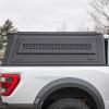 imageRough Country Truck Bed Cap for Ford F150 20212025 57quot Bed  Modular WeatherResistant Topper with Lockable Gullwing Doors LED Lighting Molle Panels 750lb Rated
