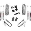 imageRough Country 25quot Suspension Lift Kit for Ford F100F150 4WD 19771979  N3 Shocks Front Coil Springs CBushings ampamp Lift Blocks Fits Up to 33quot Tires