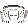 imageRough Country 3quot Lift Kit for 19842001 Jeep Cherokee XJ 2WD4WD  67041M1 Shocks  AddaLeaf Springs