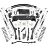 imageRough Country 45quot Lift Kit for 19842001 Jeep Cherokee XJ  2540L  61622N3 Shocks  AddALeaf Springs