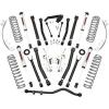 imageRough Country 4quot Lift Kit wV2 Shocks for 0718 Jeep Wrangler JK 2Door  67370V2 Shocks