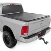 imageRough Country Hard Flip Up Truck Bed Tonneau Cover for Dodge Ram 1500 20092018 ampamp 2500 20102025  Aluminum TriFold Bed Cover Fits 64 763quot Bed