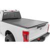 imageRough Country Hard FlipUp Truck Bed Tonneau Cover for Ford F250 ampamp F350 Super Duty 20172025  Aluminum TriFold Bed Cover Fits 610quot 819quot BedHard Flip Up