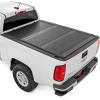 imageRough Country Hard LowProfile TriFold Tonneau Cover for Chevy Colorado ampamp GMC Canyon 20152026  LowProfile Aluminum Truck Bed Cover Fits 6 Bed