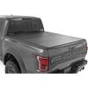 imageRough Country Hard TriFold Truck Bed Tonneau Cover for Ford F150 202125 Lightning 202224  Aluminum FlipUp Folding Bed Cover Fits 57quot 667quot Bed