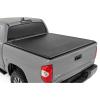 imageRough Country Soft TriFold Tonneau Cover for Toyota Tundra 20072025  Fits 67quot Bed 776quot Weatherproof Truck Bed Cover LowProfile Design57 Bed